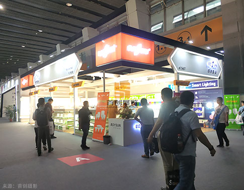 照明展臺設計搭建案例